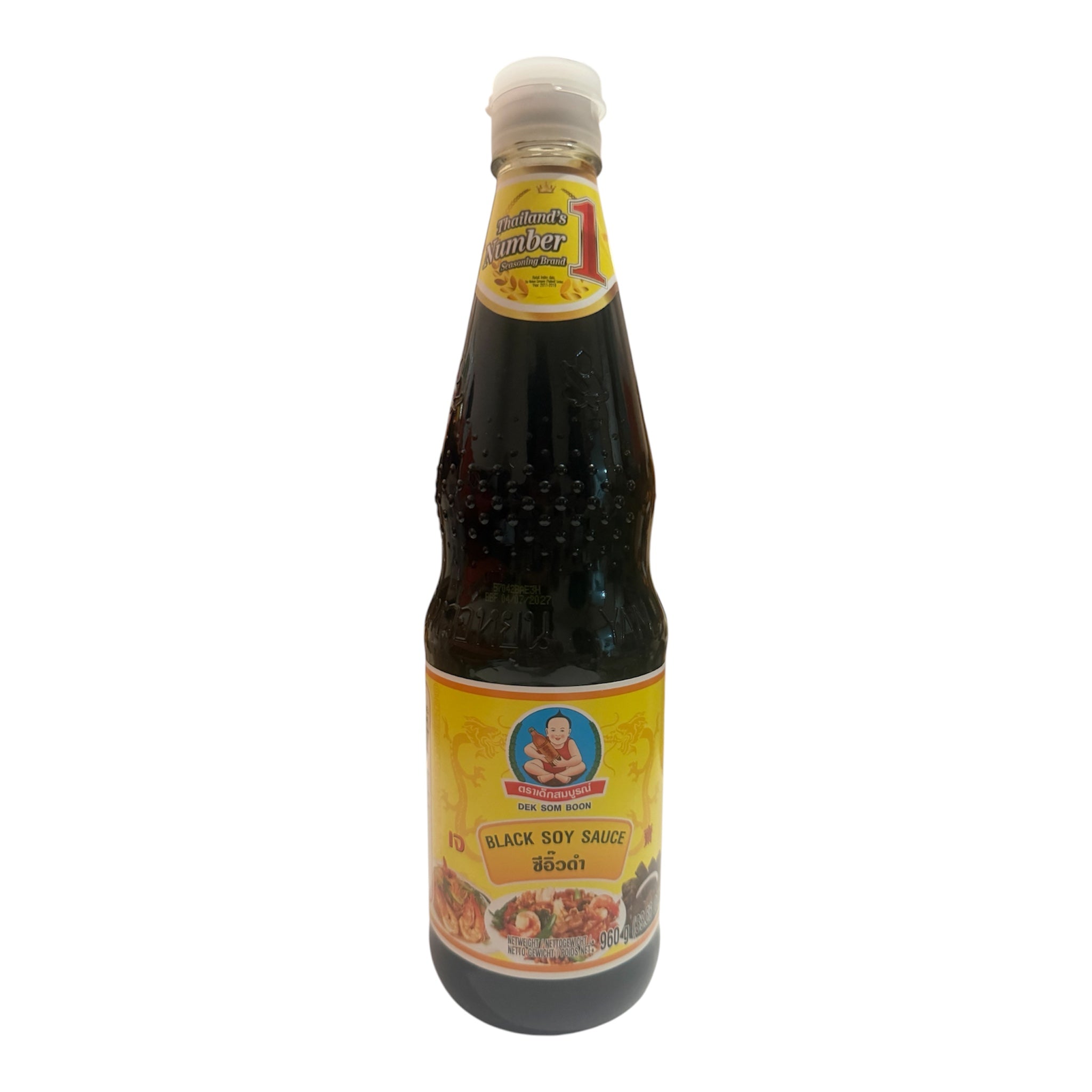 Dek Som Boon – Black Soy Sauce 960g