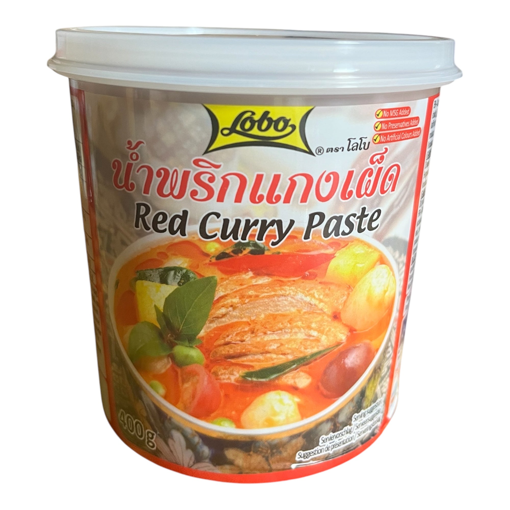 Lobo Red Curry Paste – 400g