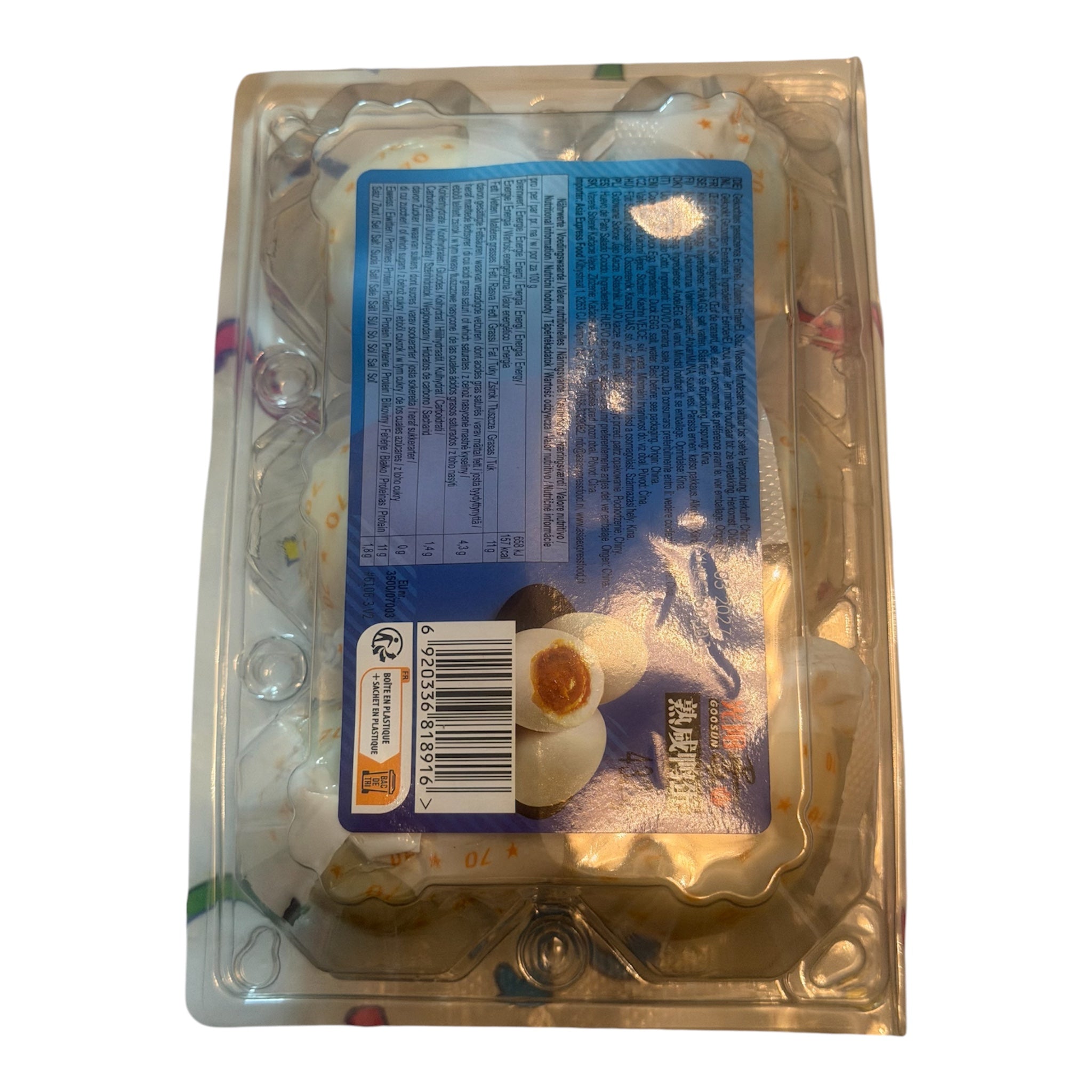 GOSUN Salted Boiled Duck Eggs – 6 Eggs