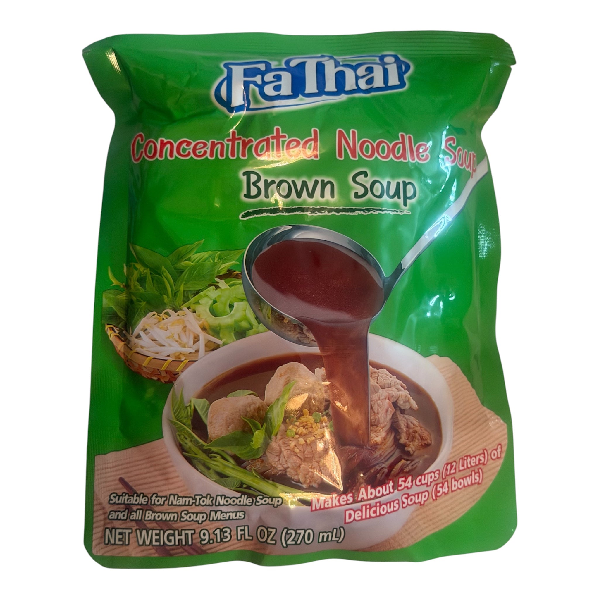 FaThai Concentrated Noodle Soup Brown Soup 270ml
