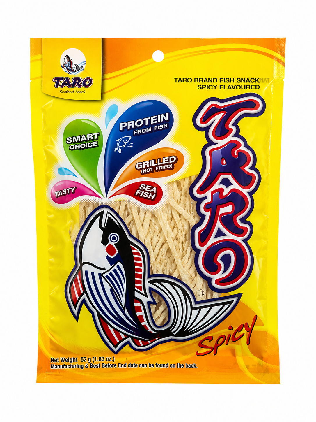 TARO Spicy Fish Snack 52g